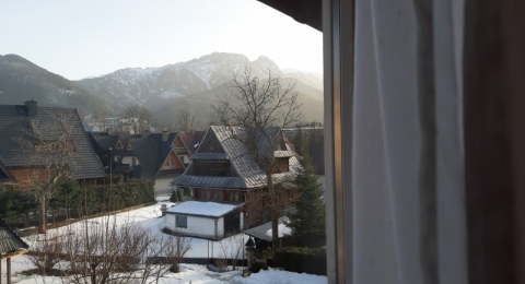 Resort Kasprowy Wierch Zakopane - widok z pokoju.